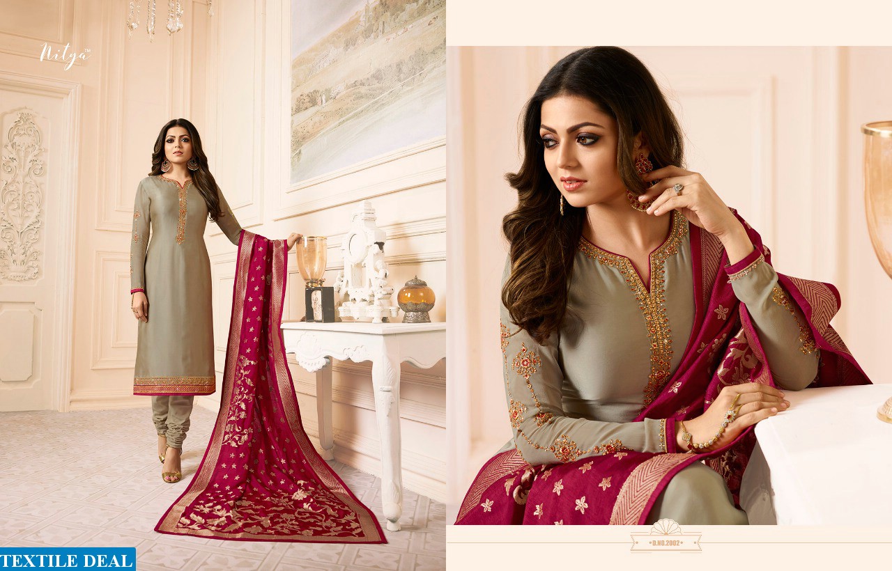LT nitya suits 120 Wholesale Straight long Salwar suits